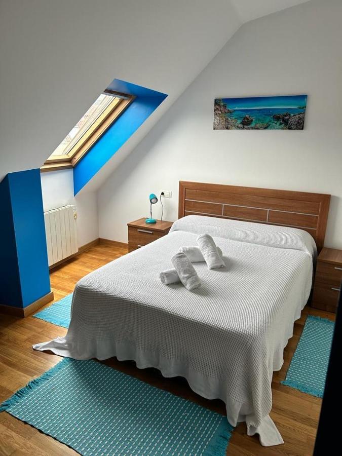 Acogedor Apartamento Atico En El Centro De O Porrino Luaran gambar